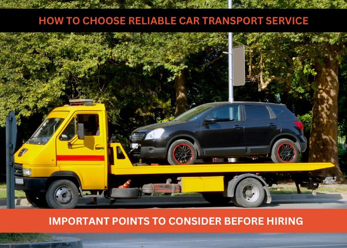 Choosing a Reliable Car Transport Service - Anant Logistic Experts