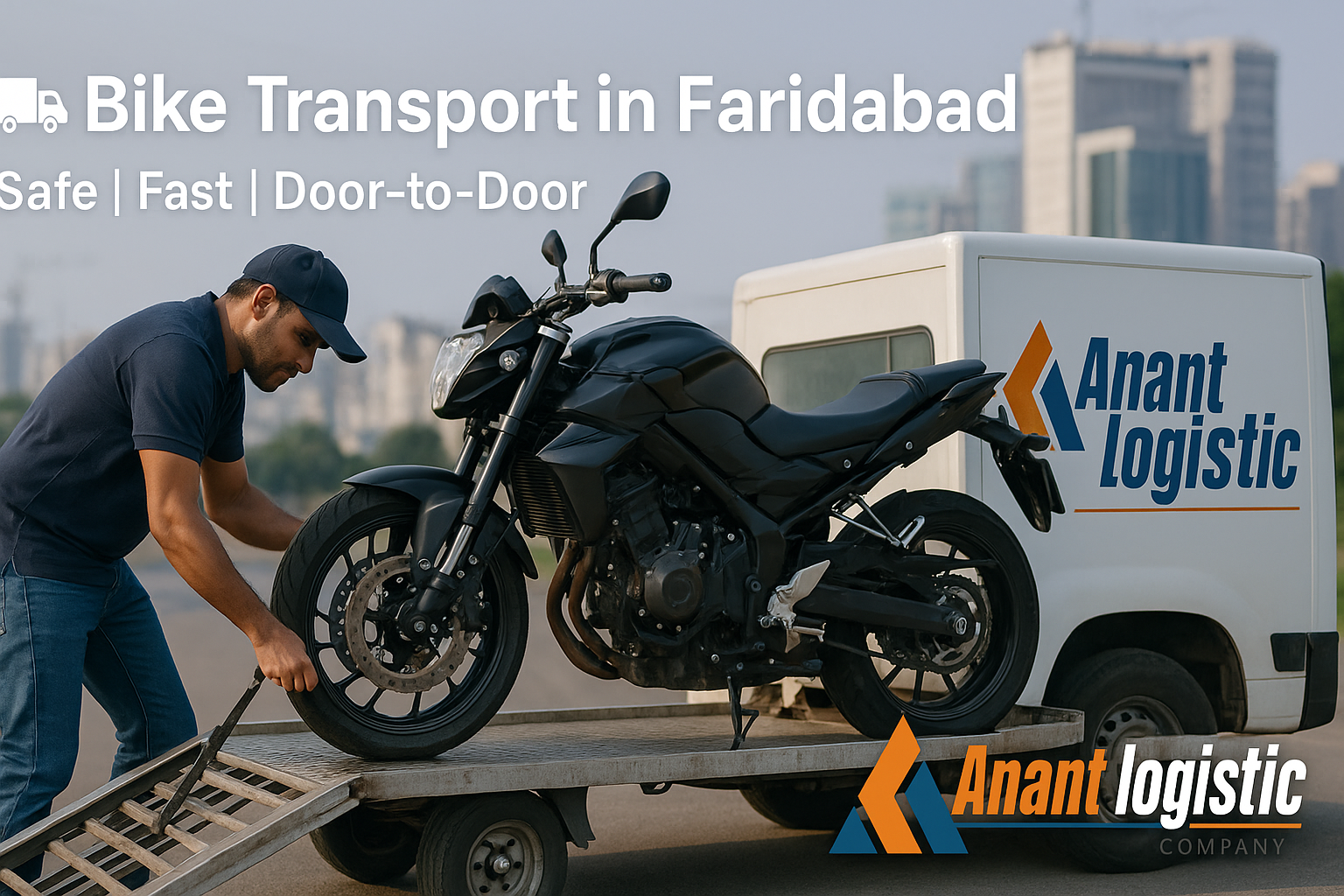 Bike transport service in faridabad